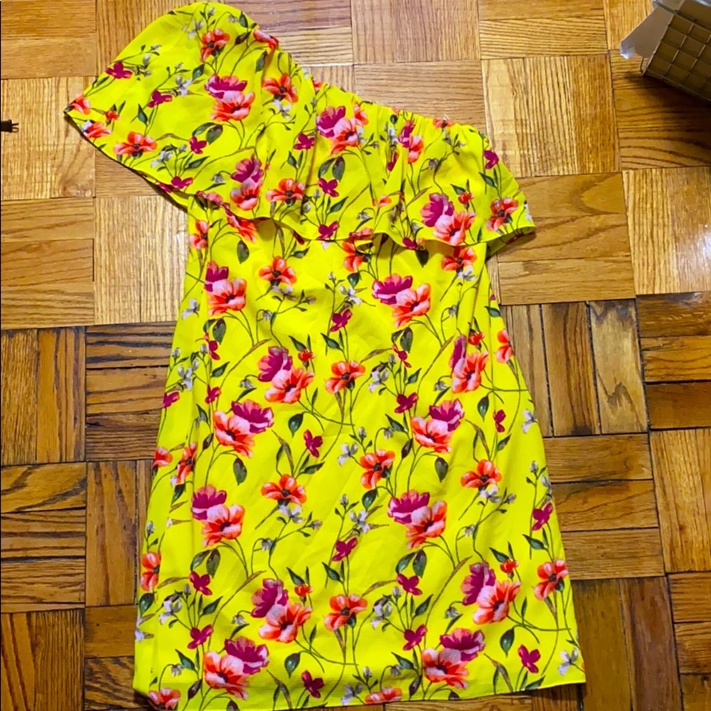 NWT Polo Ralph Lauren yellow floral dress size: 6